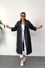Seahome Unisex Siyah Su Rüzgar Geçirmez Yağmurluk Isgymr2