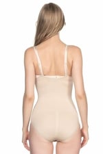 Seamless Dikişsiz Göğüsü Açık Lohusa Body Slip Korse