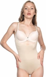 Seamless Dikişsiz Göğüsü Açık Lohusa Body Slip Korse