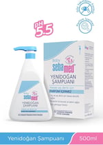 Sebamed Baby pH 5.5 Bisabolol İçerikli Koruma ve Bakım Sağlayan Yenidoğan Bebek Şampuanı 500 ml