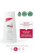 Sebamed Besleyici Onarıcı Kuru ve Hassas Saç Tipine Özel Her Gün Kullanım Günlük Saç Bakım Şampuanı 400ml - Seçenekler: 200ml, 400ml, 400ml (2 paketi), 400ml (3 paketi)...