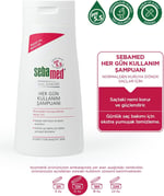 Sebamed Besleyici Onarıcı Kuru ve Hassas Saç Tipine Özel Her Gün Kullanım Günlük Saç Bakım Şampuanı 400ml - Seçenekler: 200ml, 400ml, 400ml (2 paketi), 400ml (3 paketi)...