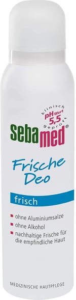 Sebamed Fresh Alüminyum içermeyen Aeresol Deodorant Sprey 150 ml 1 Paket(1 x 150 ml) - Seçenekler: 150 ml (Pack of 1), 150 ml (Pack of 1) (3 paketi)