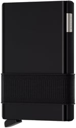 Secrid Cardslide Black/Black, N/A -%100 Orjinal Özel Cardprotector Alüminyum Gizli Kartlık