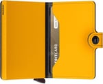 Secrid Miniwallet Ochre Tek Boyut Unisex Yetişkinler, Koyu sarı, Talla única, Modern