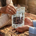 Şeffaf Pencereli Mandala Desenli Poşet, Kilitli Fermuar, Yeniden Kullanılabilir Saklama Torbası,Hazır Doypack, Farklı Kullanım Alanları (100, 15x21)