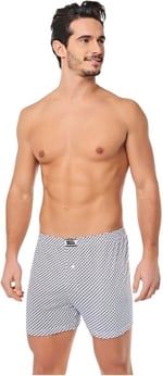 Seher-6'lı Seher Yıldızı Erkek Desenli Boxer