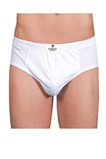 Seher-6'lı Seher Yıldızı Erkek Penye Kom Slip-Beyaz-XL