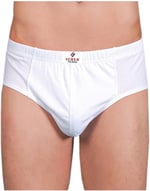 Seher-6'lı Seher Yıldızı Erkek Penye Kom Slip-Beyaz-XL