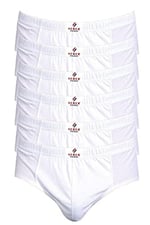Seher-6'lı Seher Yıldızı Erkek Penye Kom Slip-Beyaz-XL