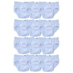 Seher Yıldızı Erkek Çocuk Slip Külot Beyaz 12 li Paket Beyaz 7-8 yaş