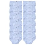 Seher Yıldızı Erkek Çocuk Slip Külot Beyaz 12 li Paket Beyaz 7-8 yaş