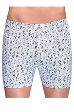 Seher Yıldızı Erkek Desenli Pamuklu Boxer Don 6 Lı Paket
