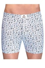 Seher Yıldızı Erkek Desenli Pamuklu Boxer Don 6 Lı Paket