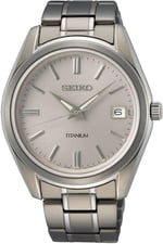 Seiko Erkek Saati Kuvars Titanyum Paslanmaz Çelik Bantlı