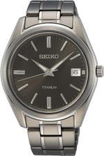 Seiko Erkek Saati Kuvars Titanyum Paslanmaz Çelik Bantlı