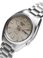 SEIKO Erkekler için Otomatik Saat - 5 - Spor - Tarih Takvimi ve Aydınlık Eller ve İşaretleyiciler, 100 m Suya Dayanıklı