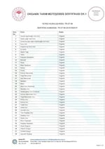 seke Organik Sertifikalı Kuru Dağ İnciri Standart Boy 500 GR
