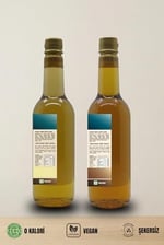 Şekersiz (Sugar Free) Vanilya * Fındık Aromalı Kahve Şurubu 2 Li Set -750 ml X 2 Ad