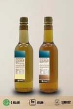 Şekersiz (Sugar Free) Vanilya * Fındık Aromalı Kahve Şurubu 2 Li Set -750 ml X 2 Ad