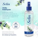 Selin Ardıç Kolonya Sprey 100 ml 2li paket - Seçenekler: Ardıç 2li paket, Ardıç