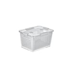 Selka Home - Lavin 4 Litre Açık Gri Saklama Kabı