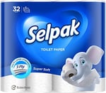 Selpak Tuvalet Kağıdı, 3 Katlı, 32'li, 1 Paket (1 x 32 Adet)