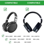 Sennheiser HD 450BT/ 4.50SE/ 4.50SE/ 4.40BT/ 4.30G/4.20S/458BT / HD 350BT/ HD300 kablosuz kulaklıklar için yedek HD 4.50 BTNC kulaklık altlıkları, protein deri yumuşak bellek sünger kulak kupası