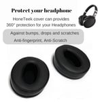 Sennheiser HD 450BT/ 4.50SE/ 4.50SE/ 4.40BT/ 4.30G/4.20S/458BT / HD 350BT/ HD300 kablosuz kulaklıklar için yedek HD 4.50 BTNC kulaklık altlıkları, protein deri yumuşak bellek sünger kulak kupası