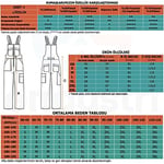 Şensel, Bahçıvan Tulum, Gri-Saks -8E1185- Kolsuz Tulum, Salopet