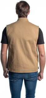 Şensel, Çok Cepli Yelek, Bej-Siyah -118E1357- Dört Mevsim-Vest