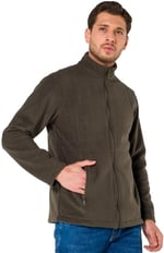 Şensel, Erkek Polar Mont, Haki -99E425- Cepli,Fermuarlı,Outdoor