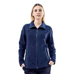 Şensel, Kadın Polar Mont, Lacivert -99E345- Fermuarlı, Outdoor Lacivert S