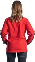 Şensel, Kadın SoftShell Mont, Kırmızı -91E2379- Su İtici