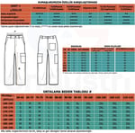 Şensel, Reflektörlü İş Pantolonu, Lacivert, Komando Cepli -101E445- Lacivert 2XL