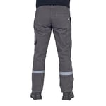 Şensel, Reflektörlü Kışlık İş Pantolonu, Gri, Komando Cepli -73E832-