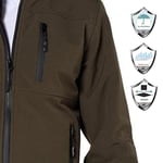 Şensel, Softshell Mont, Haki -91E2525- Su İtici, Rüzgar Geçirmez