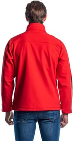 Şensel, Softshell Mont, Kırmızı -91E679- Su İtici