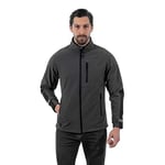 Şensel, SoftShell Mont, Koyu Gri -91E632- Su İtici