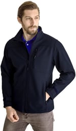 Şensel, Softshell Mont, Lacivert -91E645- Su İtici