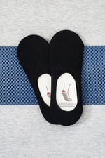 Sensu Babet Unisex Ayaktan Kaymayan 6'Lı Görünmez Çorap