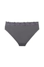 Sensu Kadın Bambu Kumaş Beli Dantelli Slip Külot 3'Lü Paket Set Kts1094,Model3 S