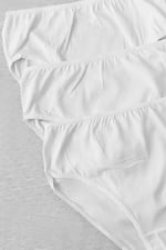Sensu Kadın Beli Lastikli 5'Li Slip Külot - Kts3087