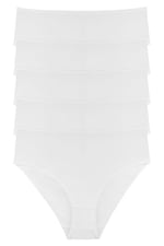 Sensu Kadın Beli Lastikli 5'Li Slip Külot - Kts3087