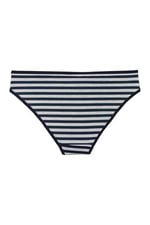 Sensu Kadın Çizgili Karışık Renkler Slip Külot 5'Li Paket Set - Kts3051