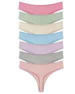 Sensu Kadın Fitilli Brazilian Tanga 7'Li Paket Set