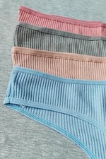 Sensu Kadın Fitilli Brazilian Tanga 7'Li Paket Set