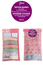 Sensu Kadın Fitilli Brazilian Tanga 7'Li Paket Set