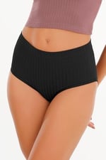 Sensu Kadın Fitilli Soft Renkler 5'li Yüksek Bel Külot Set - Kts3054