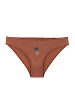 Sensu Kadın Pamuklu Taş Baskılı 7'Li Slip Külot Set - Kts2088